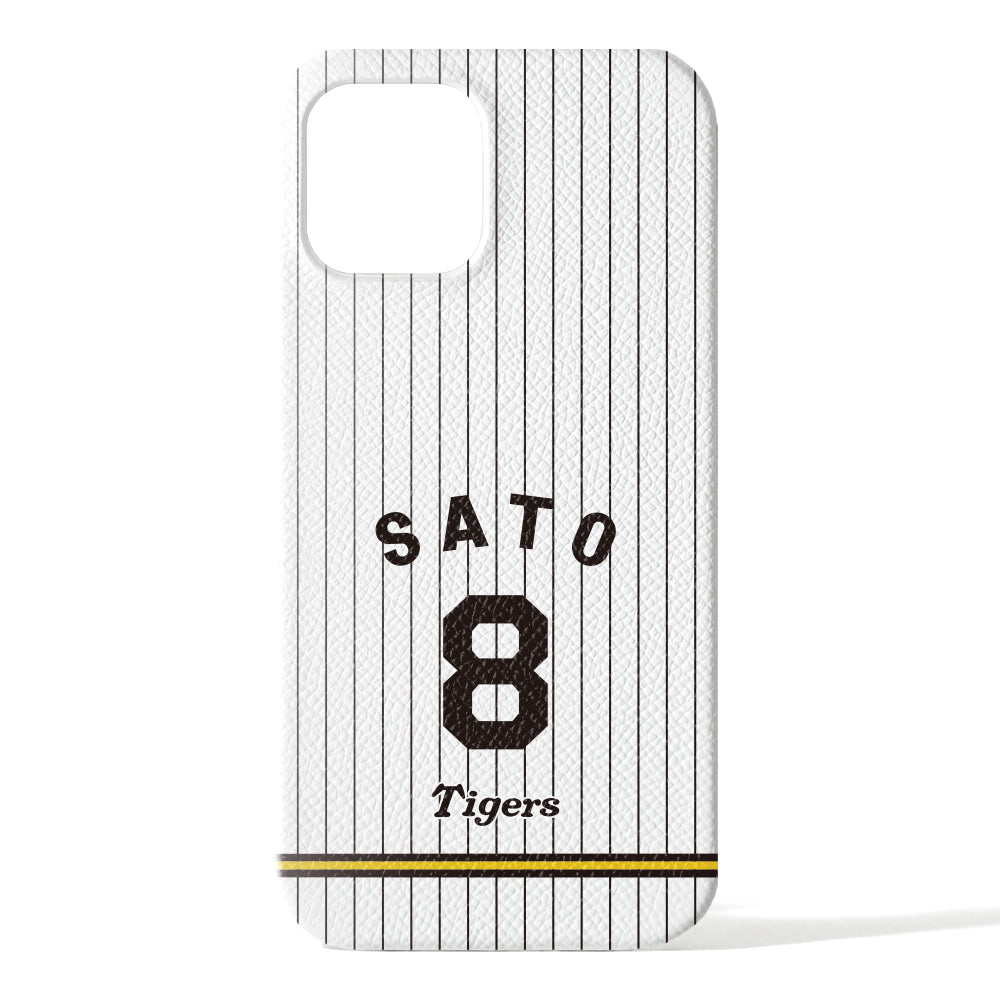 阪神タイガース × COVERARY 2025 本革 背番号 コラボ背面ケース