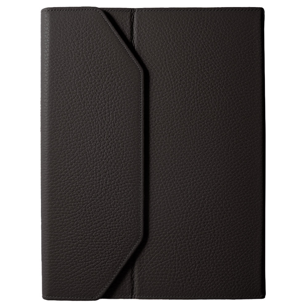 COVERARY iPad A16 第11世代 本革 レザーケース ブラック 本革 イタリアンシュリンクレザー 三つ折り スタンド機能 iPadケース