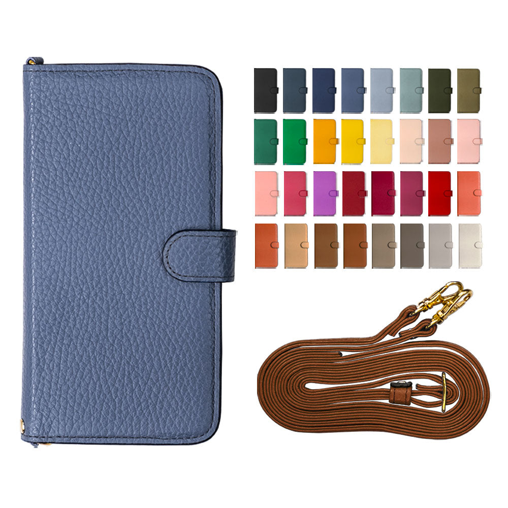 ボナベンチュラ iPhone SE/8/7/6/6sシュリンクレザー バイカラー