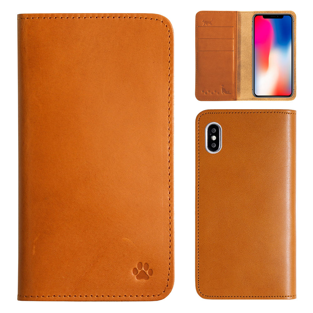 本革 栃木レザー カード収納 猫デザイン刻印 手帳型ケース – COVERARY