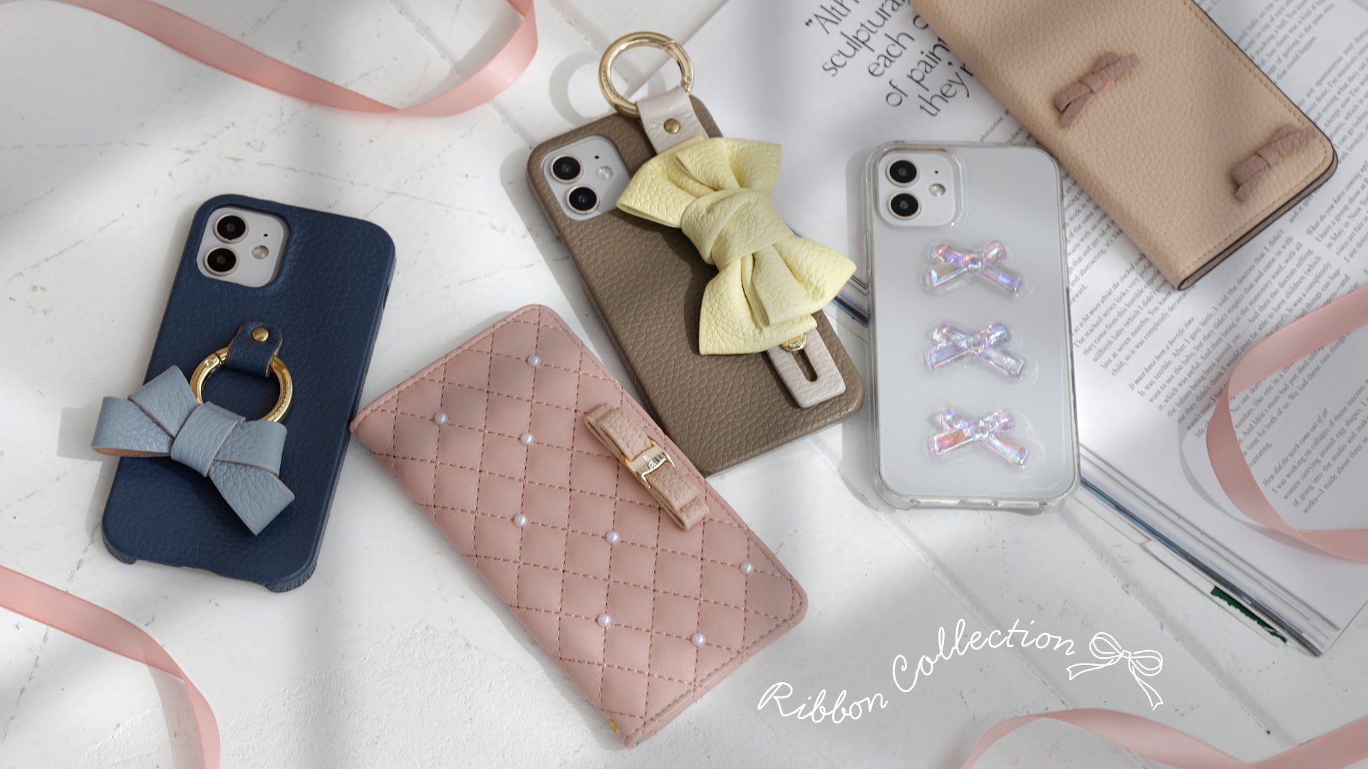 大人女子のための、洗練リボンケースコレクション – COVERARY