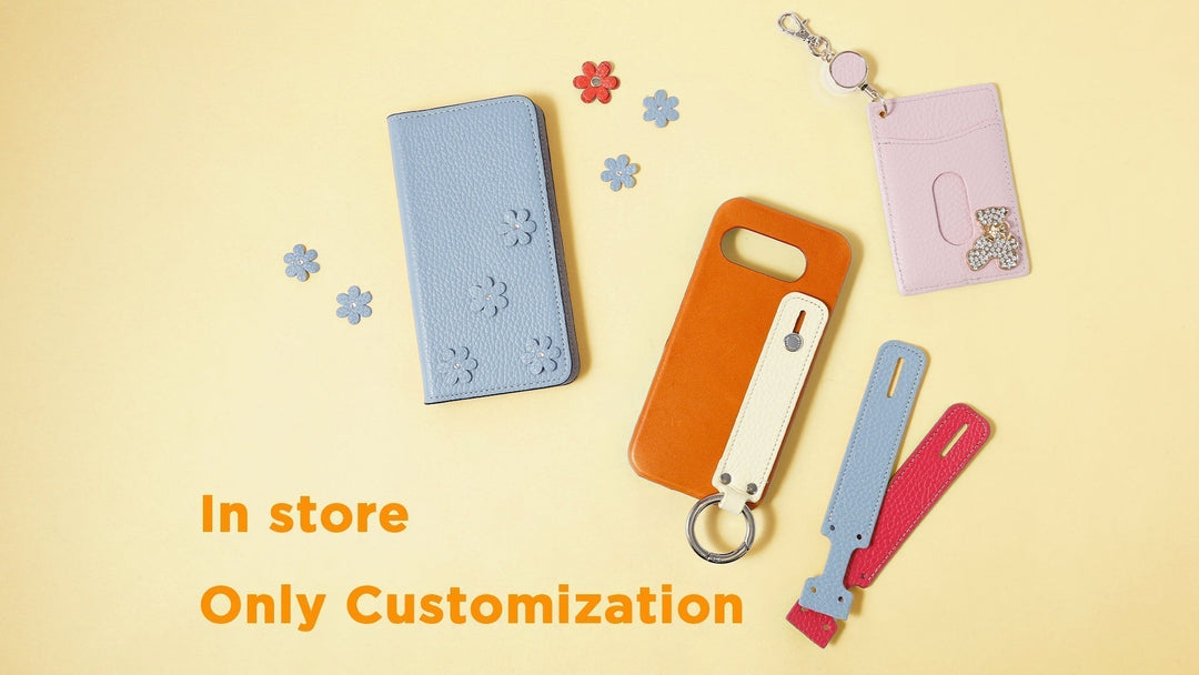 オンラインショップじゃできない！<br> 店舗だけのスマホケース特別カスタマイズ5選