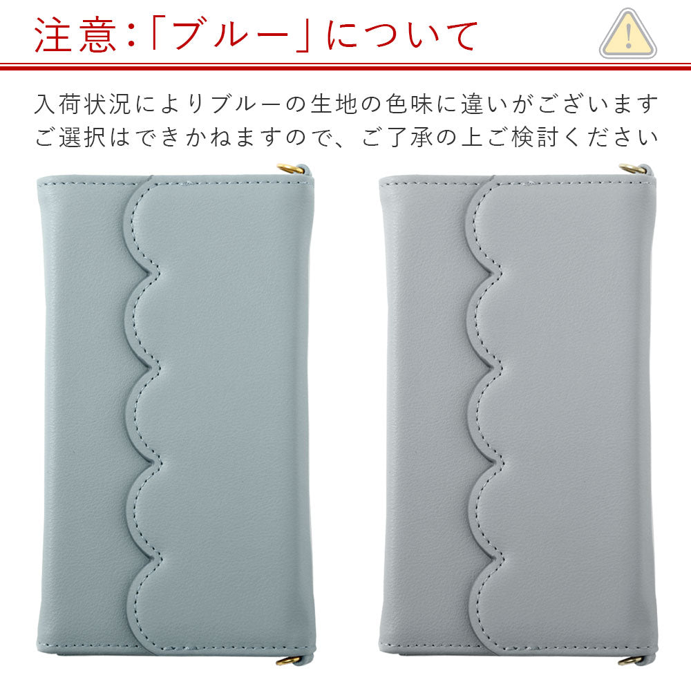 Vegan leather tri-fold pastel color strap-attached wallet case for Google Pixel series