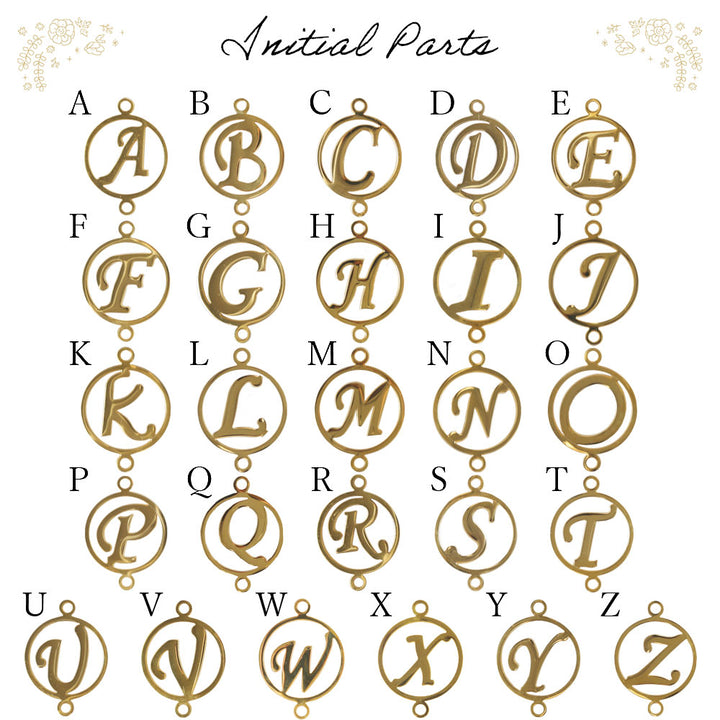 ヴィーガンレザー ダスティカラー ストラップ＆ネコフラワーイニシャルチャーム付き 手帳型ケース（ベルトあり）