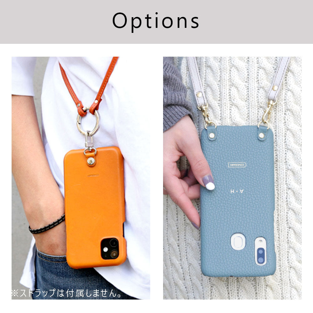 Genuine leather 32 colors Italian shrink leather padded ribbon top back case Galaxy series