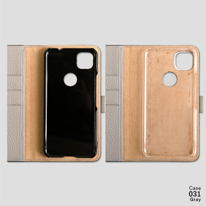 Genuine leather 32 colors Italian shrink leather Initial shoulder strap attached Notebook-style case (with belt) AQUOS series