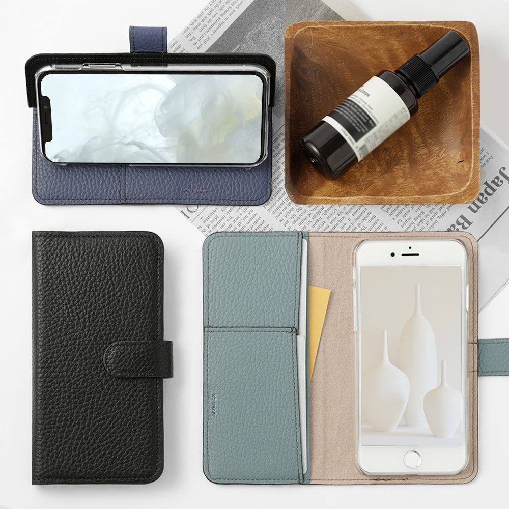 Genuine Leather Italian Shrink Leather Stand Function Notebook Case (with Belt) Google Pixel Series