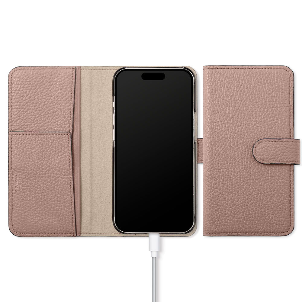 Genuine Leather Italian Shrink Leather Stand Function Notebook Case (with Belt) Google Pixel Series