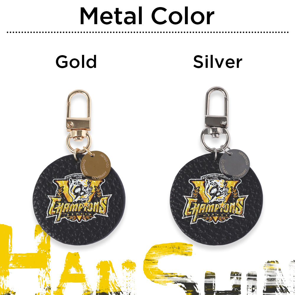 期間限定】阪神タイガース × COVERARY 2025リーグ優勝ロゴ 本革