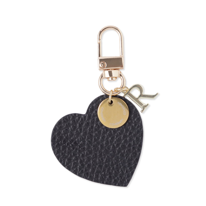 アクセサリー 本革 32色 イタリアンシュリンクレザー モチーフイニシャルチャーム