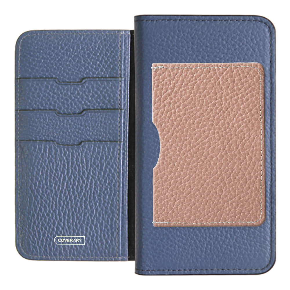 Genuine leather 32 colors Italian shrink leather Front single pocket Notebook-style case AQUOS series
