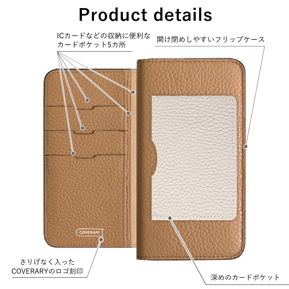 Genuine leather 32 colors Italian shrink leather with a single front pocket notebook-style case for iPhone series