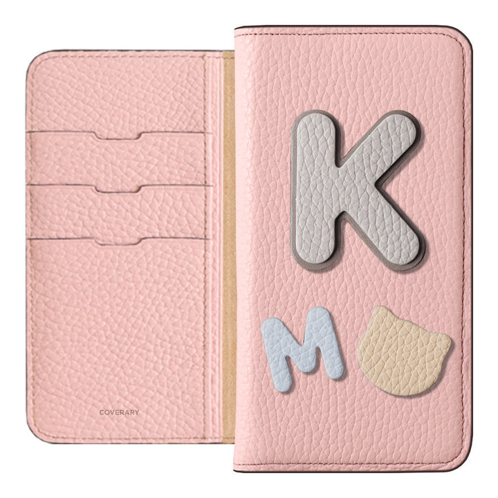 Cuir véritable 32 couleurs Ensemble de 3 types de cuir italien grainé Avec écusson Étui portefeuille pour la série Google Pixel