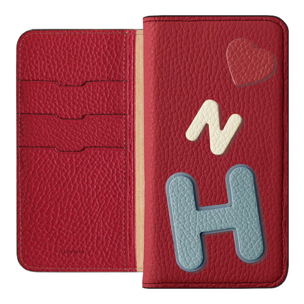 Cuir véritable 32 couleurs Ensemble de 3 types de cuir italien grainé Avec écusson Étui portefeuille pour la série Google Pixel