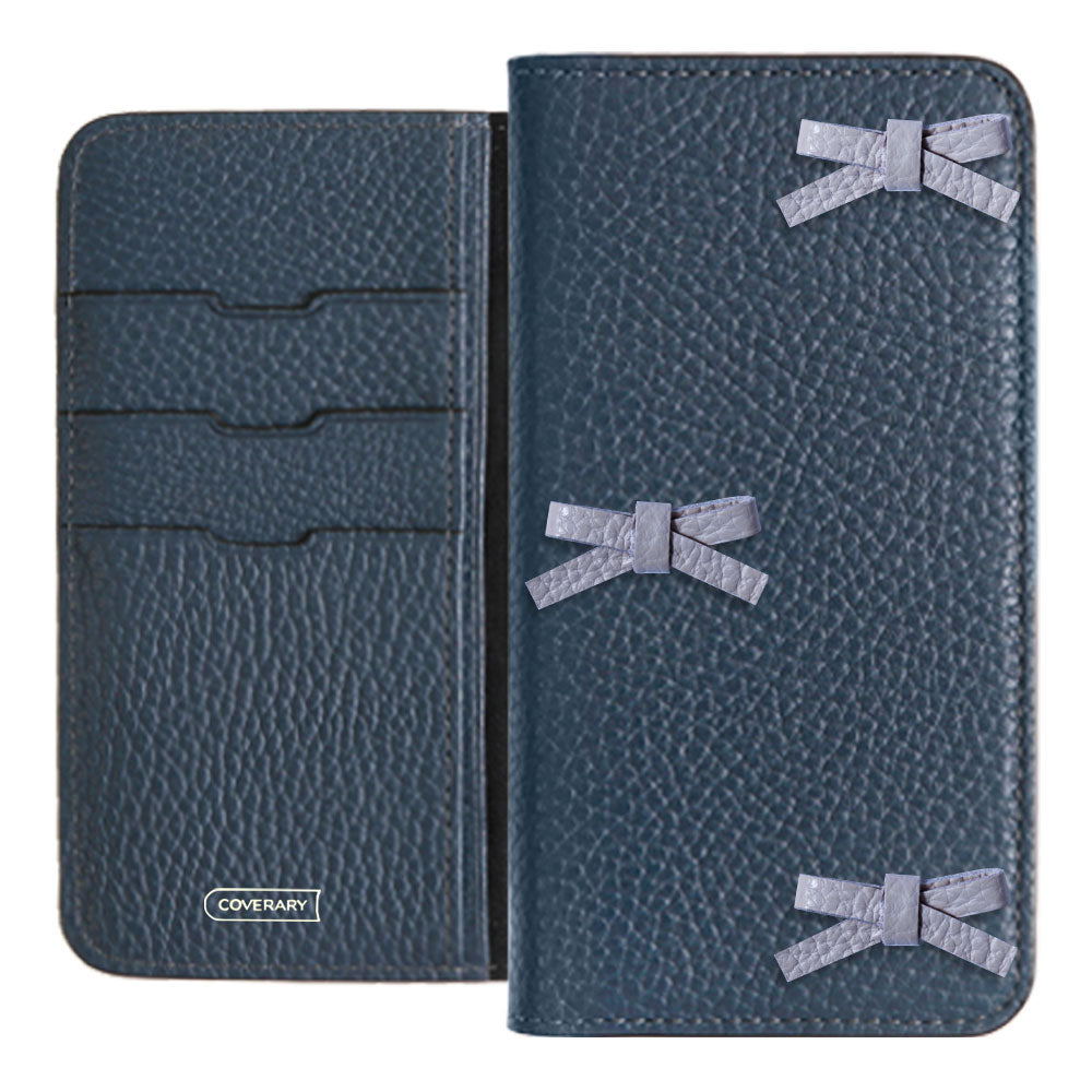 Genuine leather 32 colors Italian shrink leather ribbon decoration notebook-style case