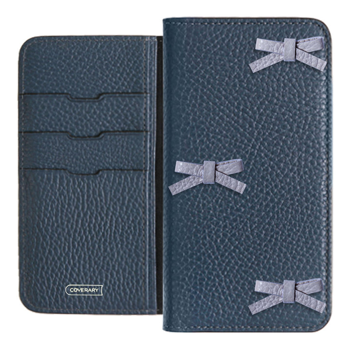 Genuine leather 32 colors Italian shrink leather ribbon decoration notebook-style case