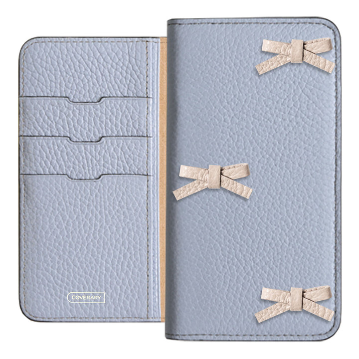 Genuine leather 32 colors Italian shrink leather ribbon decoration notebook-style case