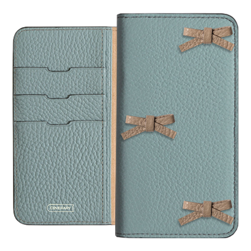 Genuine leather 32 colors Italian shrink leather ribbon decoration notebook-style case