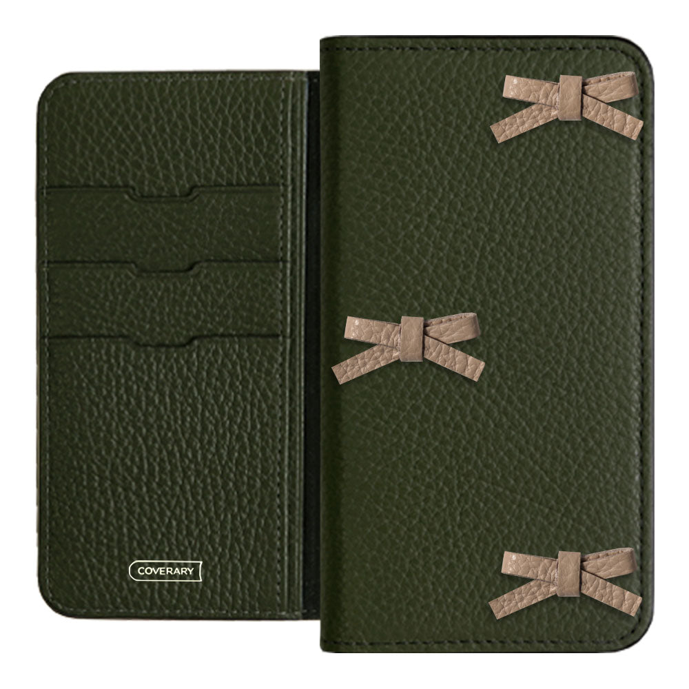 Genuine leather 32 colors Italian shrink leather ribbon decoration notebook-style case