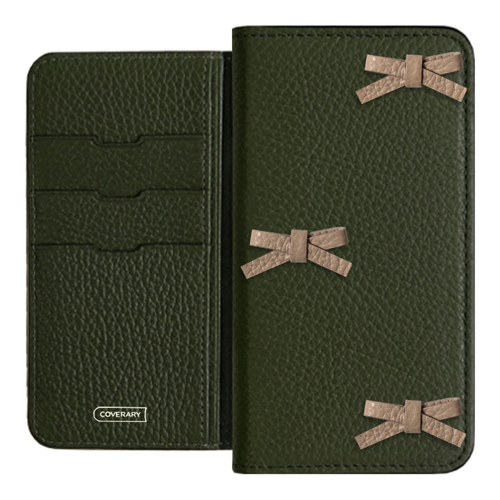 Genuine leather 32 colors Italian shrink leather ribbon decoration notebook-style case