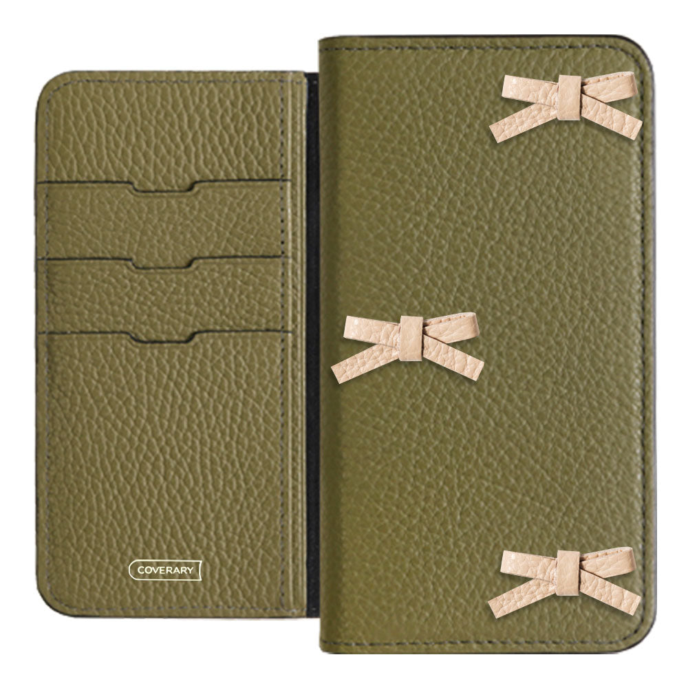 Genuine leather 32 colors Italian shrink leather ribbon decoration notebook-style case