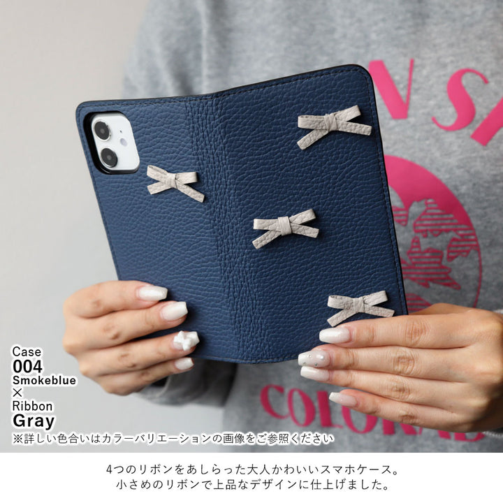 Genuine leather 32 colors Italian shrink leather ribbon decoration notebook-style case