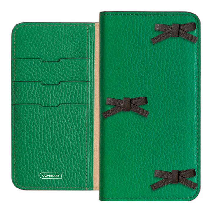 Genuine leather 32 colors Italian shrink leather ribbon decoration notebook-style case