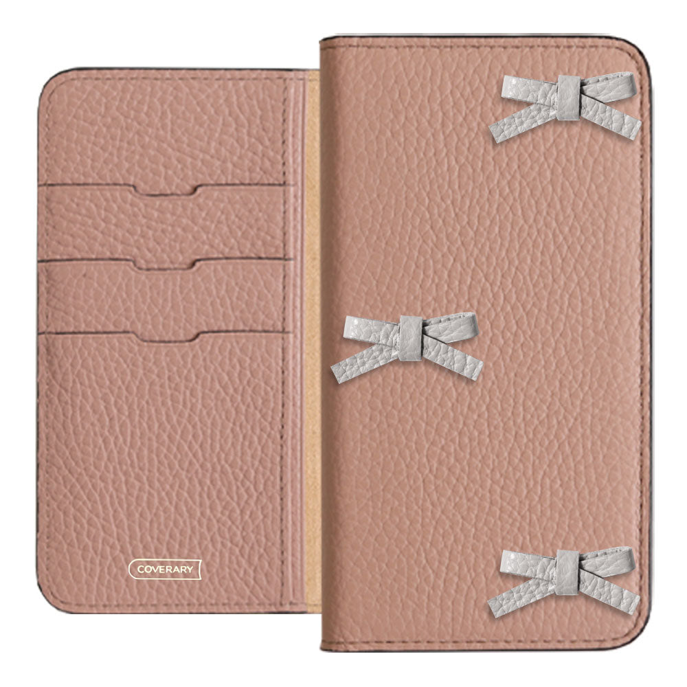 Genuine leather 32 colors Italian shrink leather ribbon decoration notebook-style case