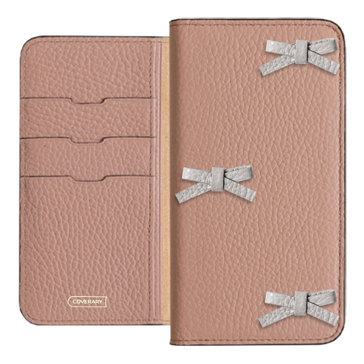 Genuine leather 32 colors Italian shrink leather ribbon decoration notebook-style case