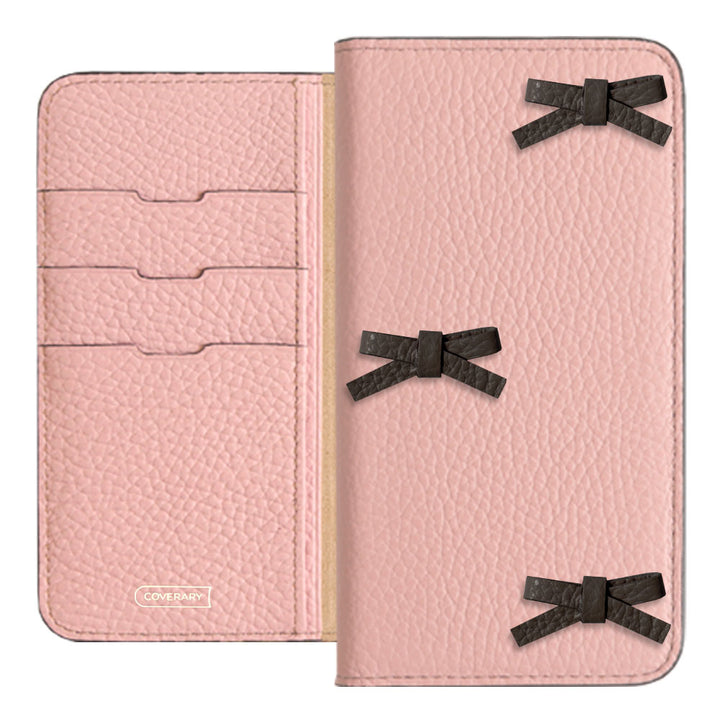 Genuine leather 32 colors Italian shrink leather ribbon decoration notebook-style case