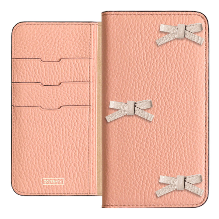 Genuine leather 32 colors Italian shrink leather ribbon decoration notebook-style case