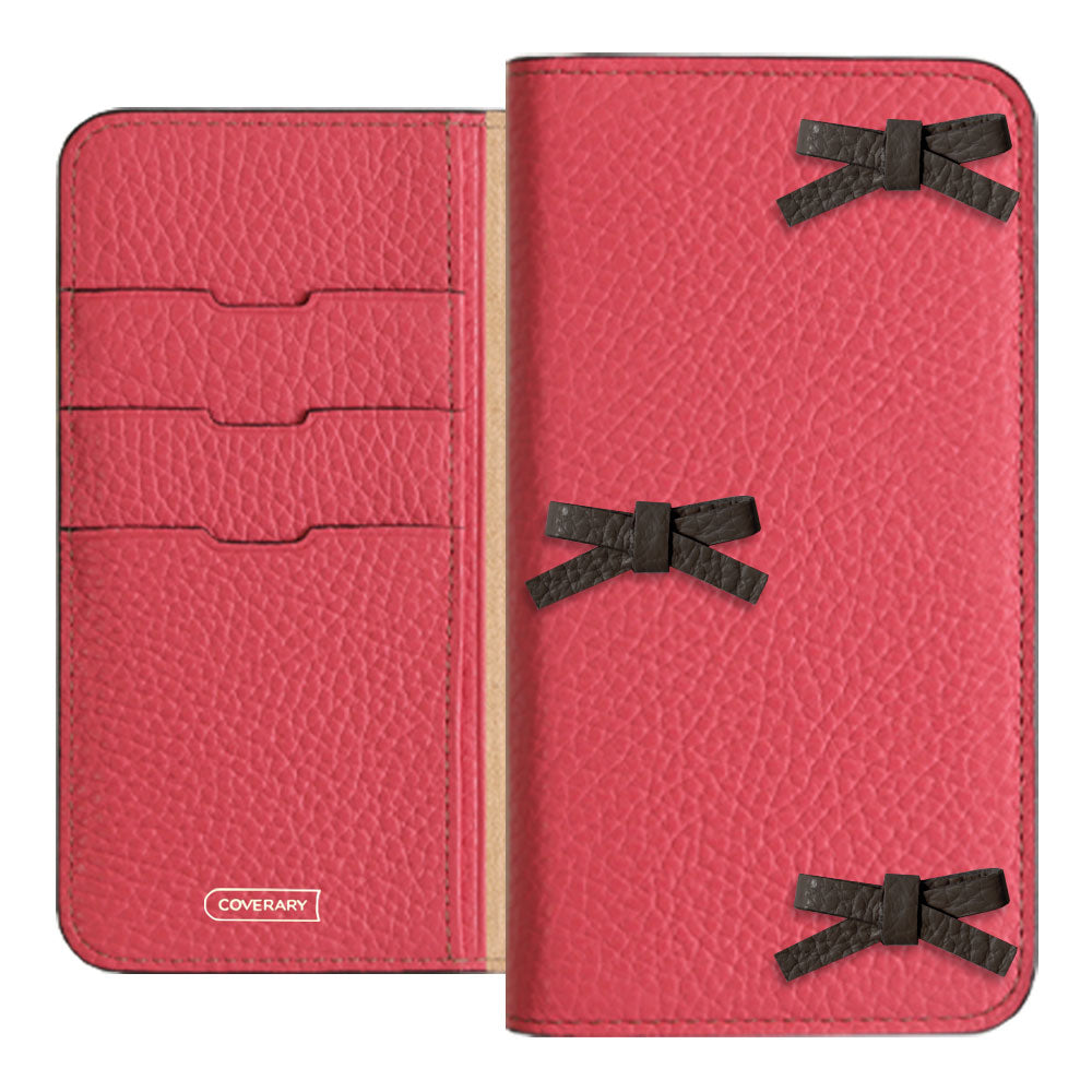 Genuine leather 32 colors Italian shrink leather ribbon decoration notebook-style case