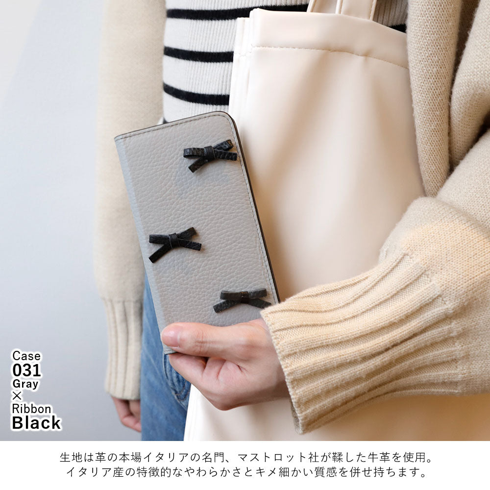 Genuine leather 32 colors Italian shrink leather ribbon decoration notebook-style case