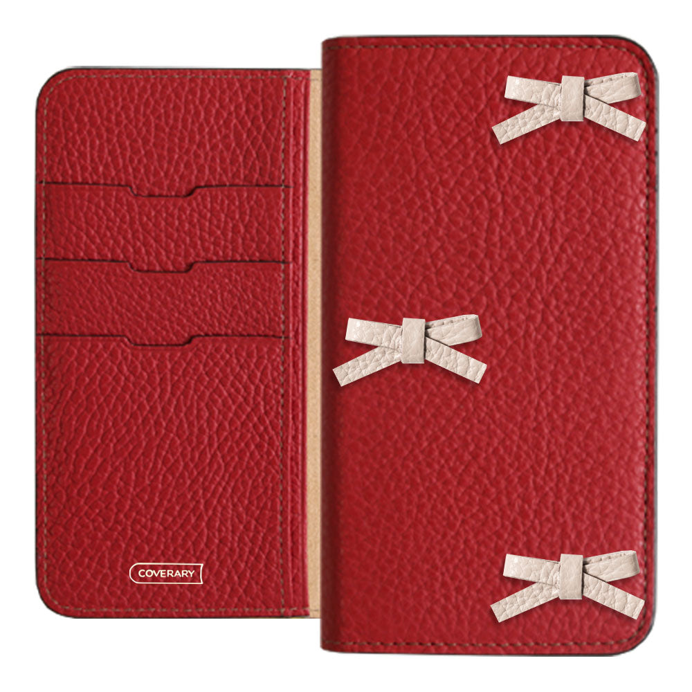 Genuine leather 32 colors Italian shrink leather ribbon decoration notebook-style case