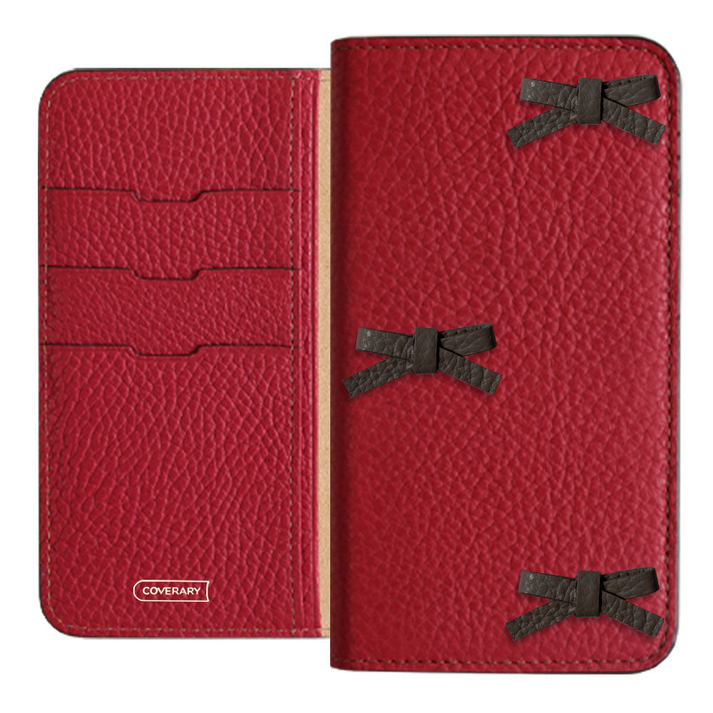 Genuine leather 32 colors Italian shrink leather ribbon decoration notebook-style case