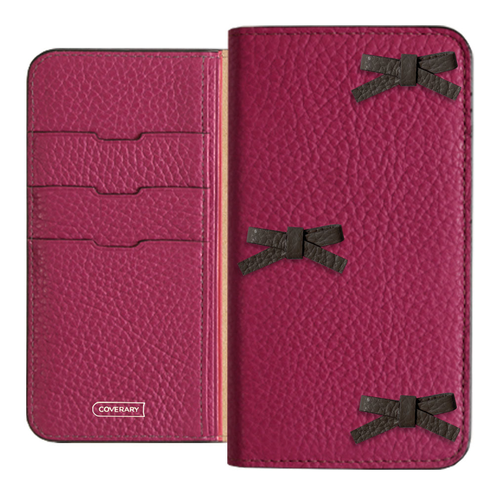 Genuine leather 32 colors Italian shrink leather ribbon decoration notebook-style case