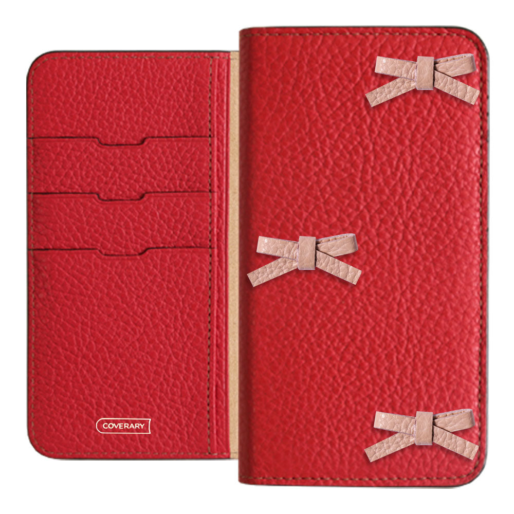 Genuine leather 32 colors Italian shrink leather ribbon decoration notebook-style case