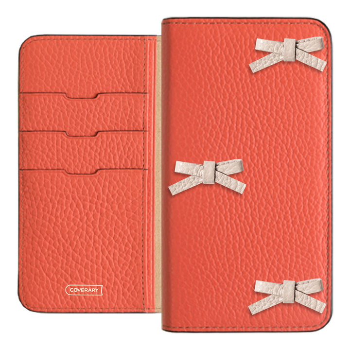 Genuine leather 32 colors Italian shrink leather ribbon decoration notebook-style case