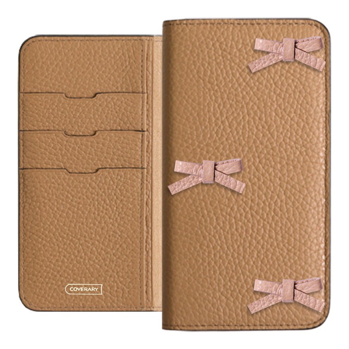 Genuine leather 32 colors Italian shrink leather ribbon decoration notebook-style case