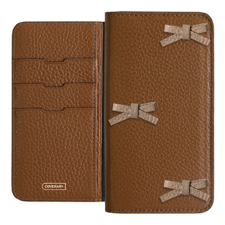 Genuine leather 32 colors Italian shrink leather ribbon decoration notebook-style case