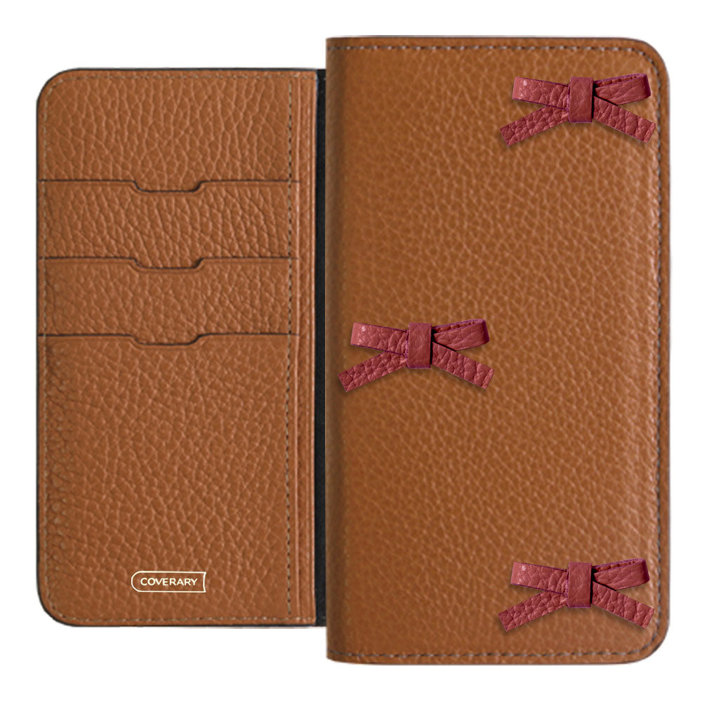 Genuine leather 32 colors Italian shrink leather ribbon decoration notebook-style case