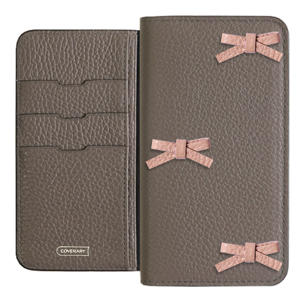Genuine leather 32 colors Italian shrink leather ribbon decoration notebook-style case