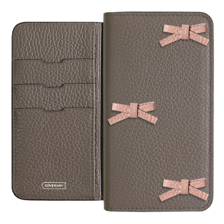 Genuine leather 32 colors Italian shrink leather ribbon decoration notebook-style case