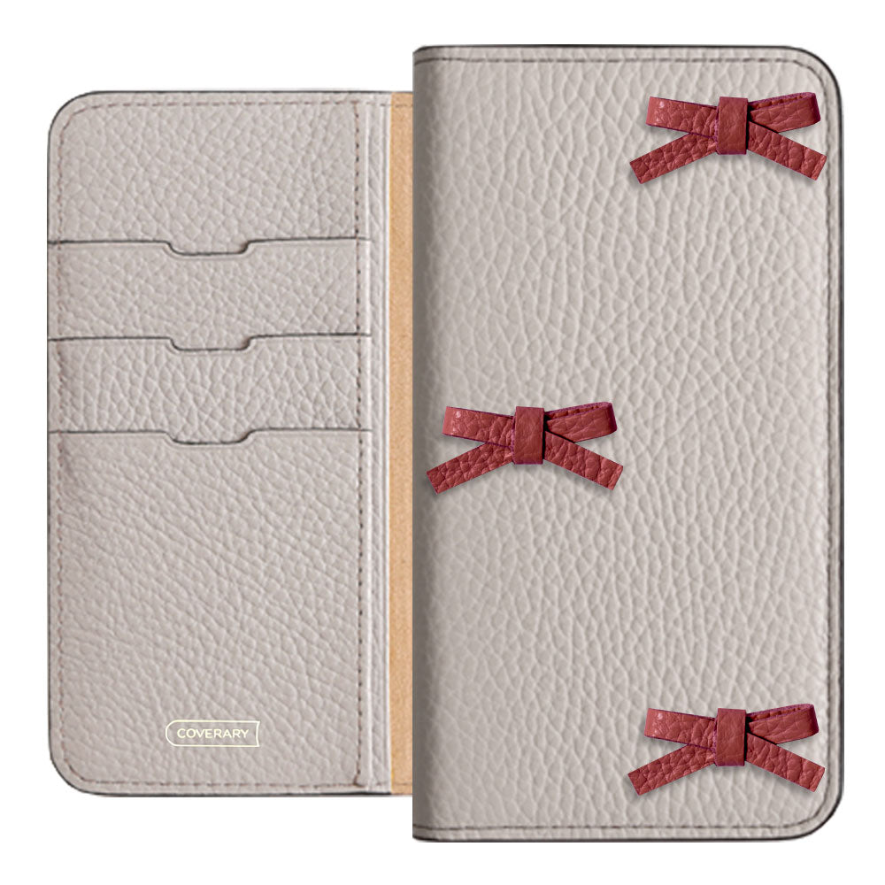 Genuine leather 32 colors Italian shrink leather ribbon decoration notebook-style case