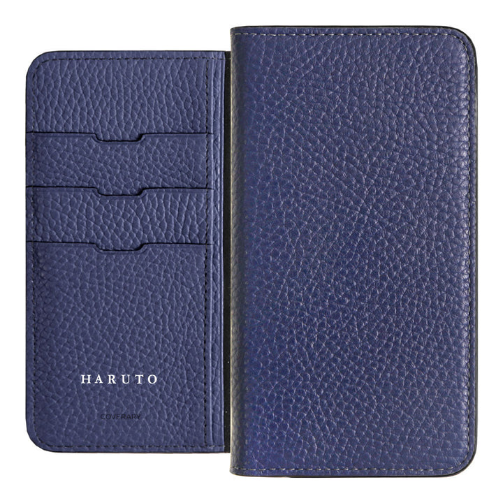 Genuine Leather 32 Colors Italian Shrink Leather Name Engraving (Color Foil Stamping) Notebook Style Case Galaxy Series