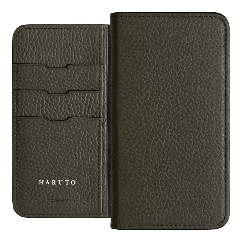 Genuine Leather 32 Colors Italian Shrink Leather Personalized Engraving (Color Foil Stamping) Notebook Style Case Xperia Series