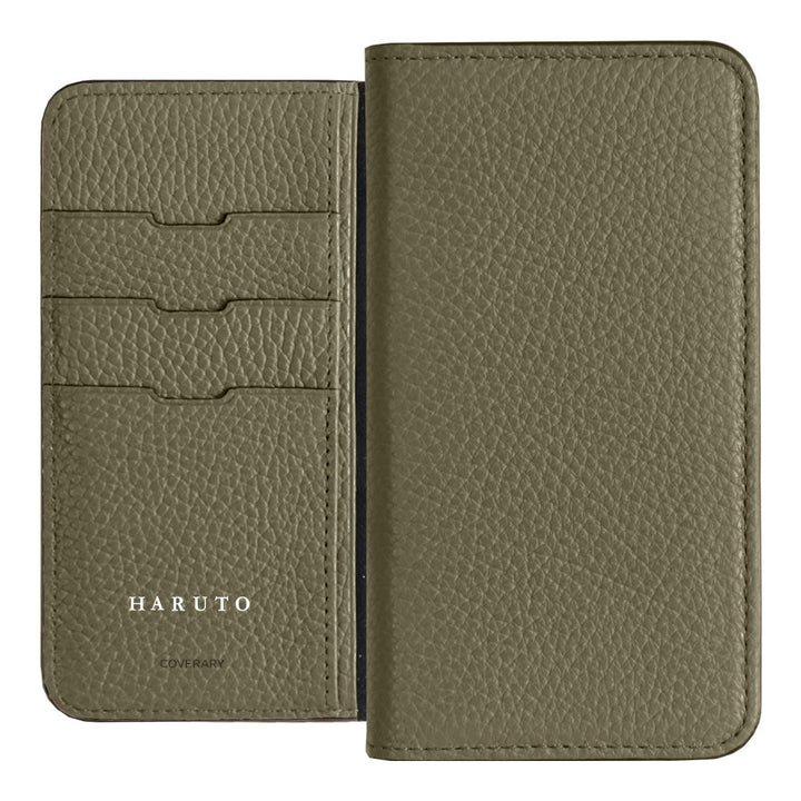 Genuine Leather 32 Colors Italian Shrink Leather Personalized Engraving (Color Foil Stamping) Notebook Style Case Xperia Series