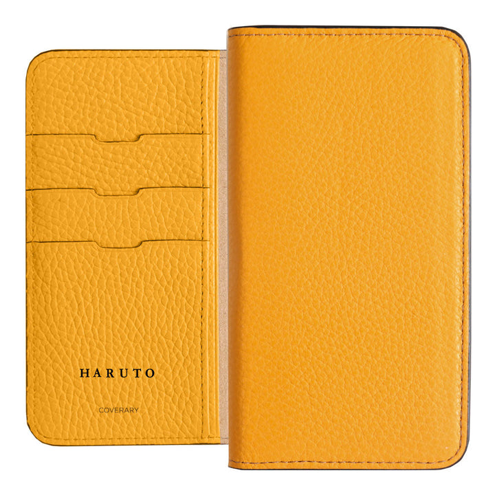 Genuine Leather 32 Colors Italian Shrink Leather Name Engraving (Color Foil Stamping) Notebook Style Case Galaxy Series