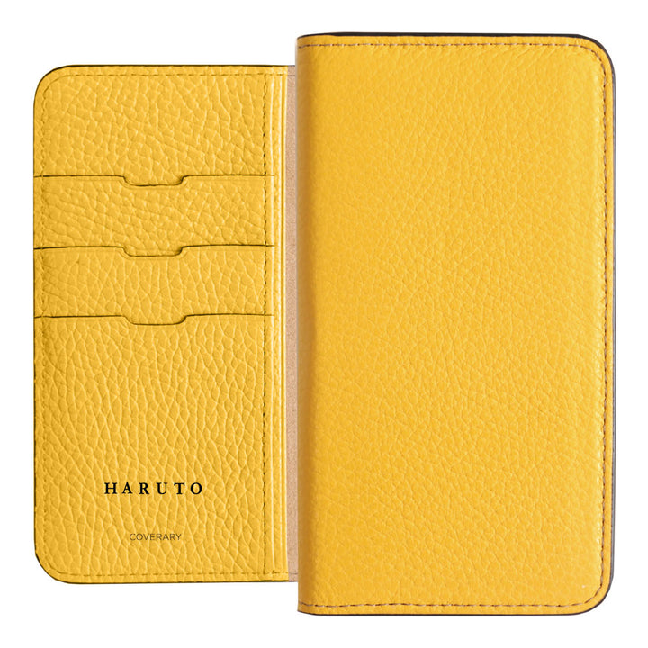 Genuine Leather 32 Colors Italian Shrink Leather Name Engraving (Color Foil Stamping) Notebook Style Case Galaxy Series