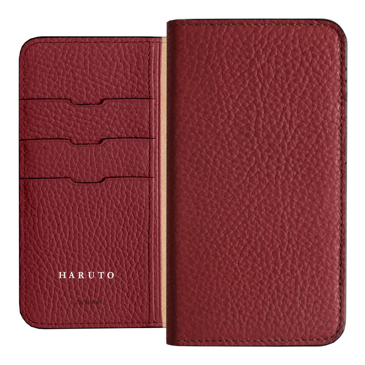 Genuine Leather 32 Colors Italian Shrink Leather Personalized Engraving (Color Foil Stamping) Notebook Style Case Xperia Series